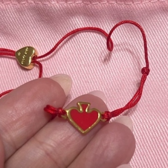 New Kate Spade Everyday Spade Enamel Slider Bracelet - Picture 7 of 8